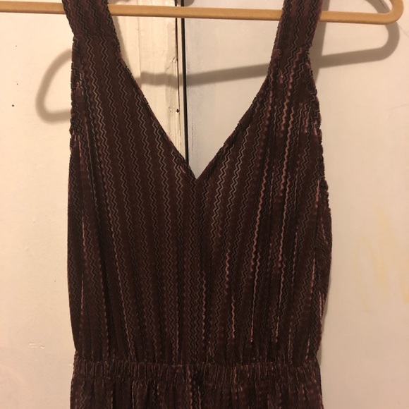 Zara Pants - Zara velvet jumpsuit